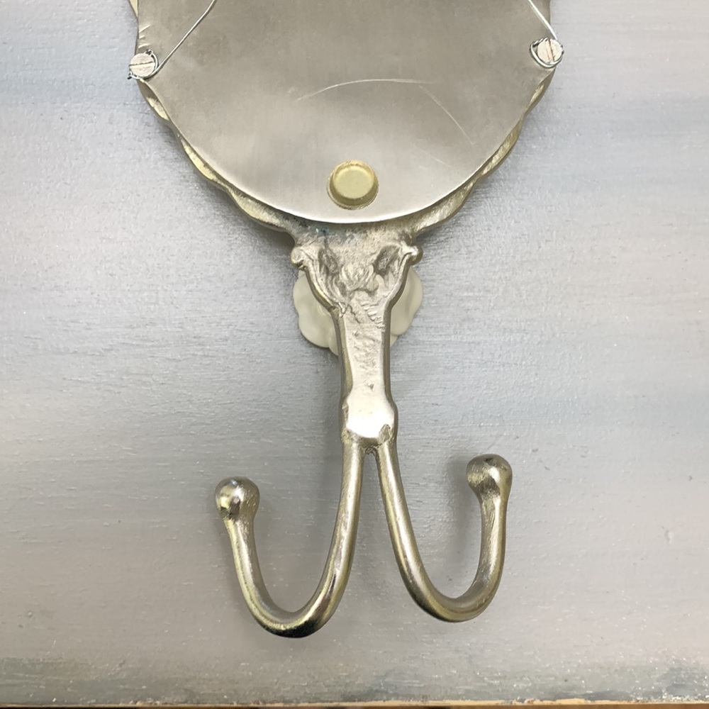 💕Vintage small mirror with hooks - Picture 4 of 5